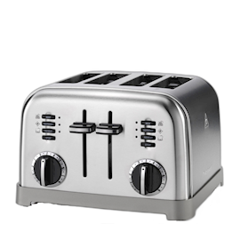ტოსტერი Cuisinart CPT180E, 1800W, Toaster, Silver